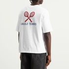 Diadora Men's x Palmes Legcay II T-Shirt in Optical White