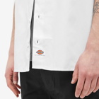 Dickies Men's Short Sleeve Work Shirt in White