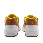 Puma x MCM Slipstream Low Sneakers in Bright White/Vibrant Yellow