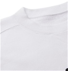 Sacai - Hank Willis Thomas Printed Loopback Cotton-Jersey Sweatshirt - White