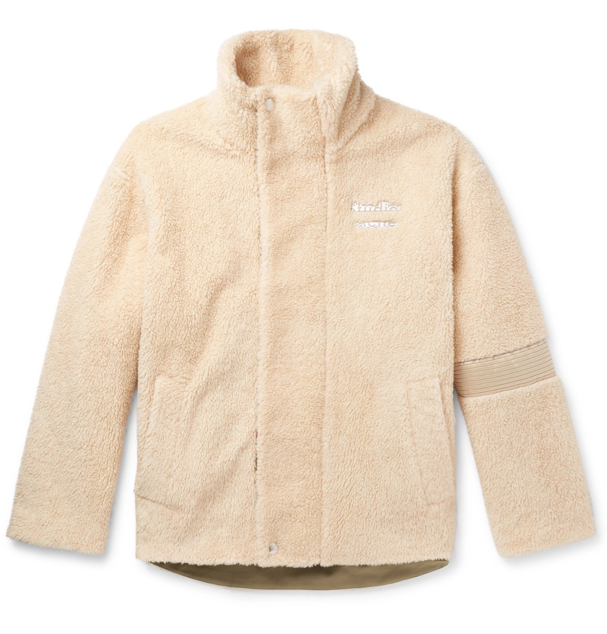 Acne Studios Ombreyo Fleece-lined Cotton-canvas Jacket in Pink