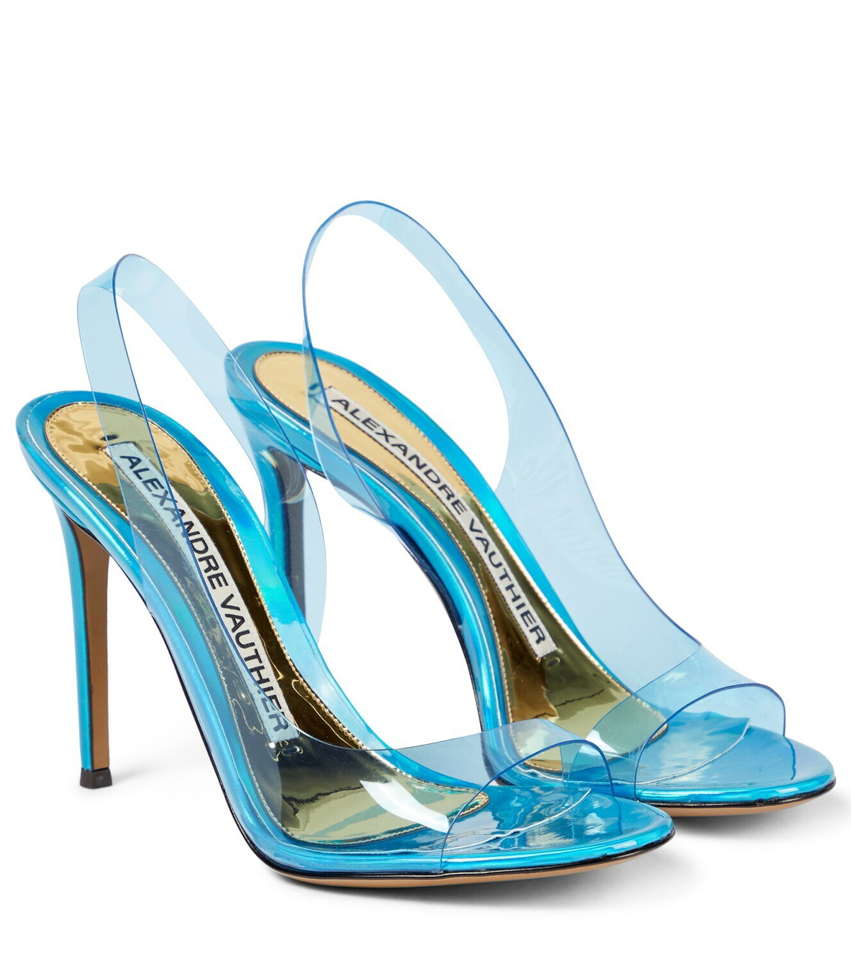 【Alexandre Vauthier】 PVCアンドレザーサンダル Alexandre Vauthier - PVC and leather sandals Alexandre Vauthier