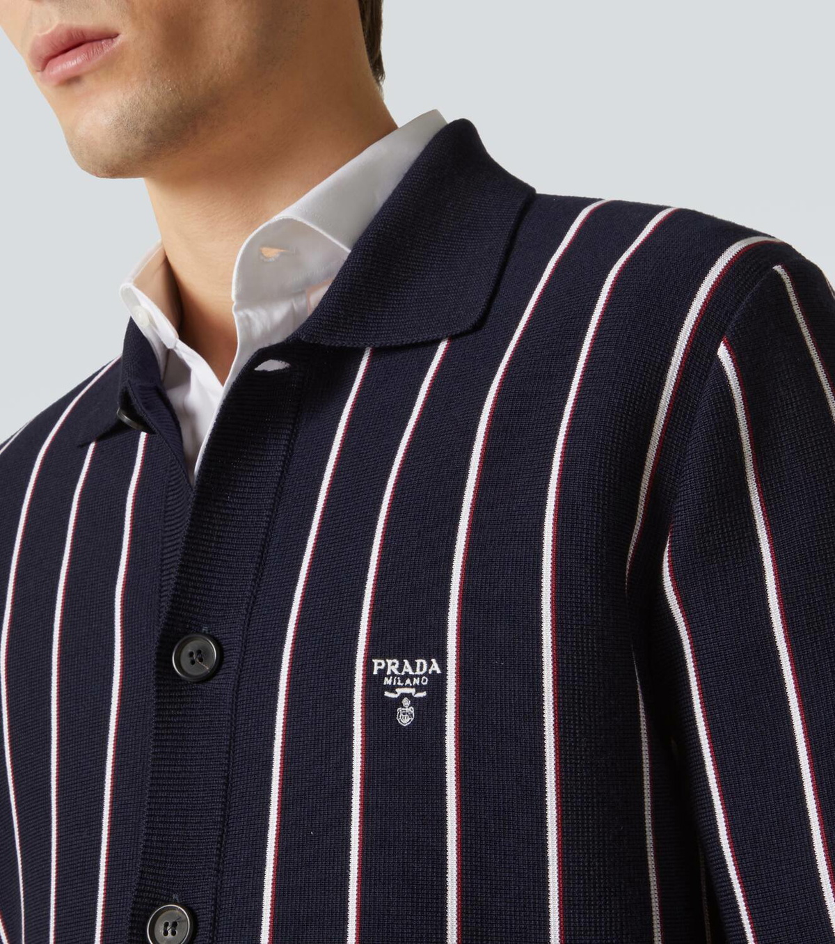 Prada Wool and silk cardigan Prada