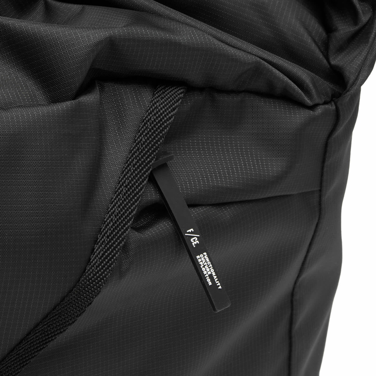 F/CE. Furoshiki 2-Way Shoulder Bag in Black 