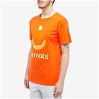 Carrots by Anwar Carrots Men's Helmet T-Shirt in Orange