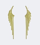 Rabanne Crystal-embellished ear climbers