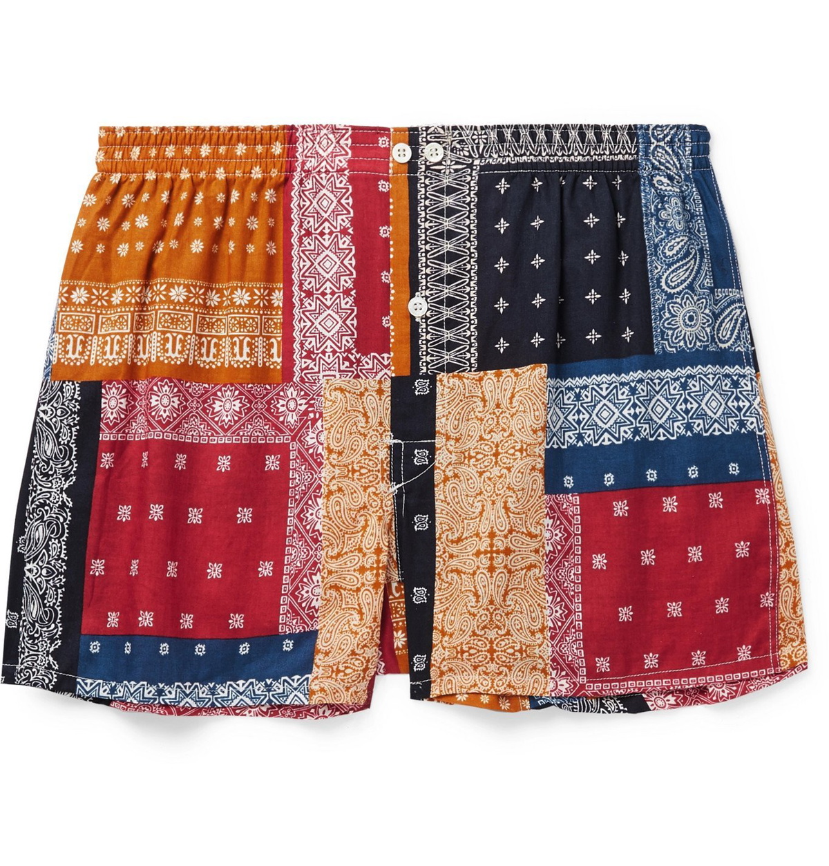 Boro Patchwork Boxers - Multi