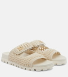 Miu Miu Crochet sandals