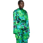 Richard Quinn Green Floral Blazer