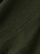Auralee - Camel Hair Blouson Jacket - Green