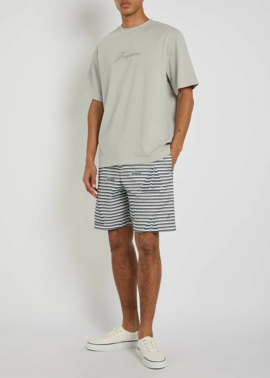 Jacquemus Le Tshirt Pigmento Cotton T-shirt Beige