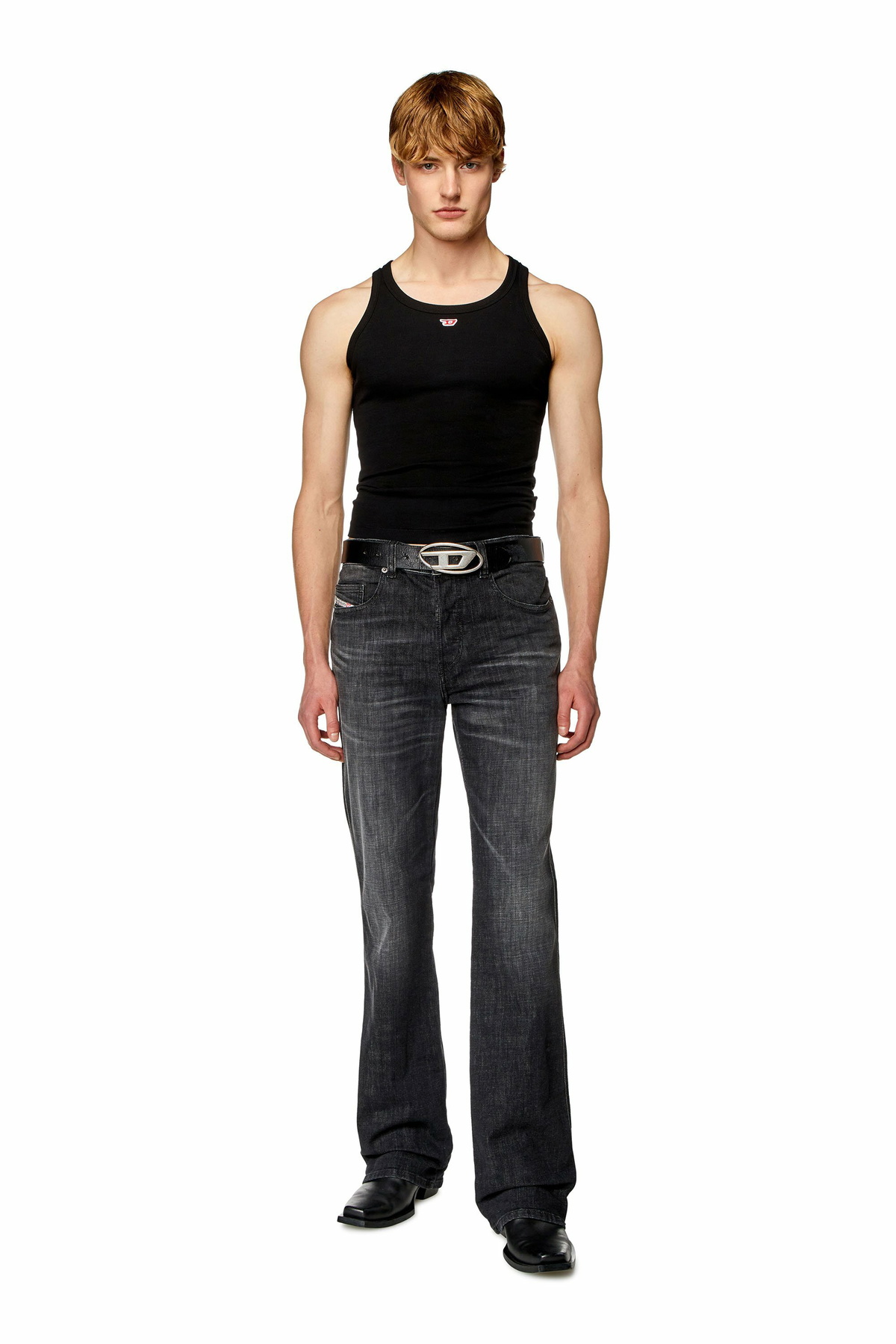 Diesel Bootcut Jeans - 1998 D-Buck - Jeans Mens in Black Diesel