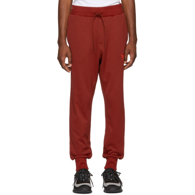 Photo: Y-3 Red Classic Track Pants