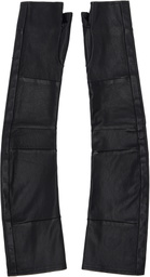 Julius Black Trinity Leather Long Gloves