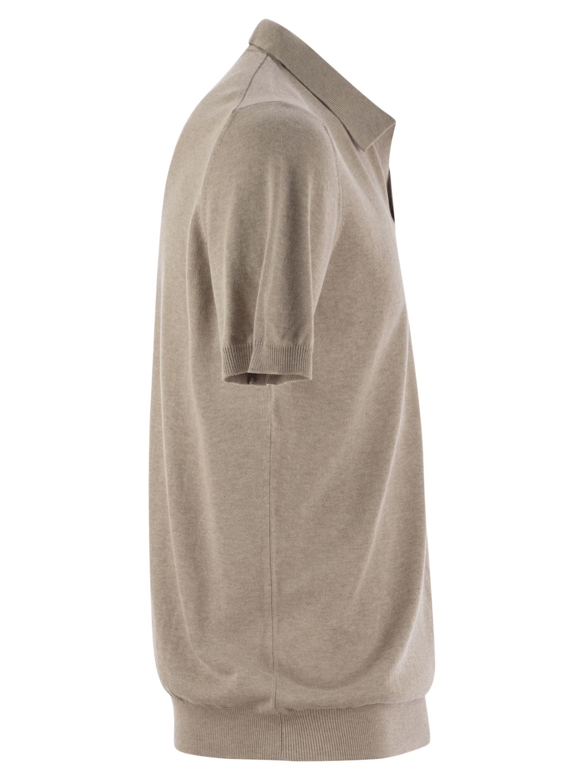 Tagliatore Basic Short-sleeved Cotton Polo Shirt Tagliatore