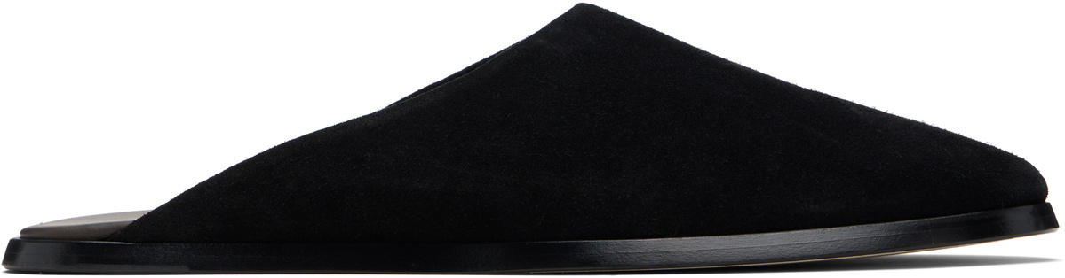 Fear of God Brown Suede Slides