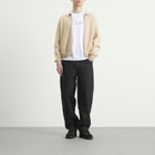 Dime Men's Double Zip Knit Cardigan in Tan