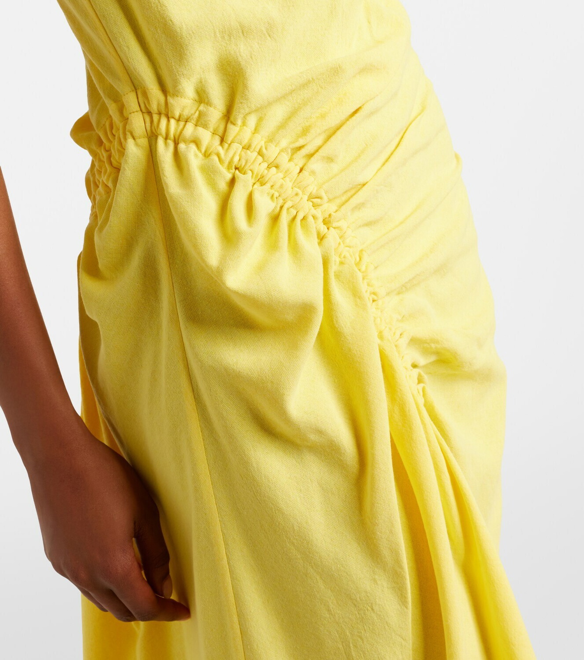Proenza Schouler Sirena ruched maxi dress