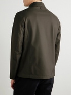 Canali - Shell Bomber Jacket - Brown
