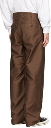 Nanamica Brown Dock Trousers