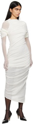 KHAITE White Rouen Gloves