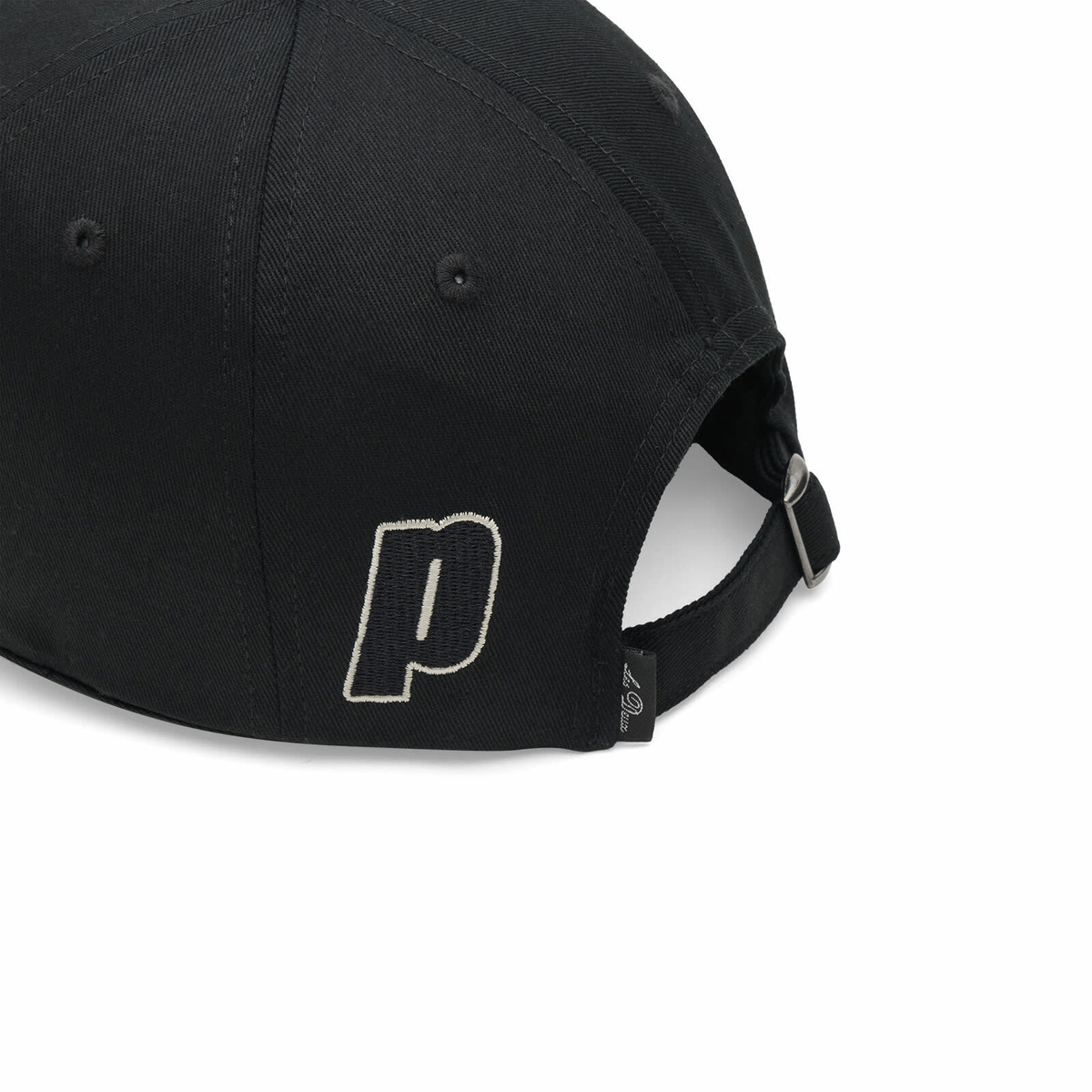 Les Deux Men's Prince Dad Cap in Black 