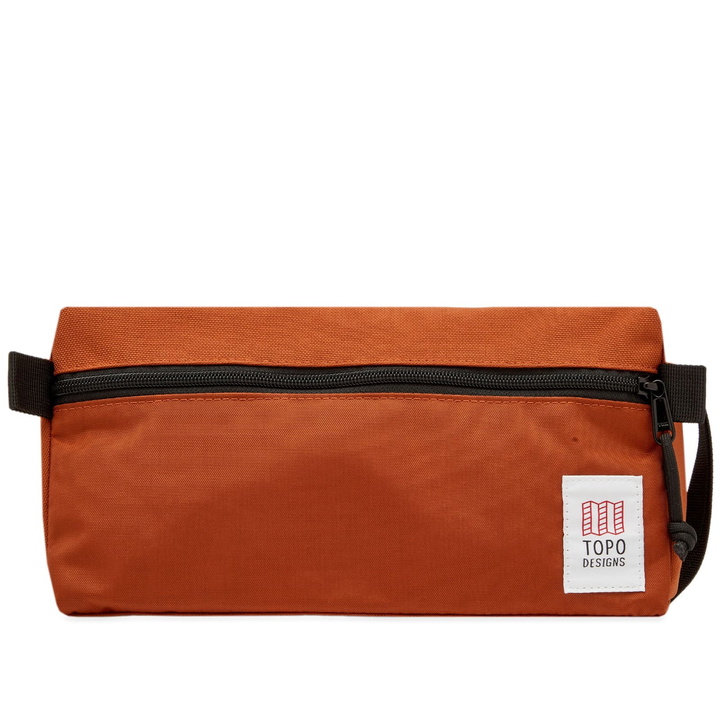 Photo: Topo Designs Dopp Kit Wash Bag in Clay