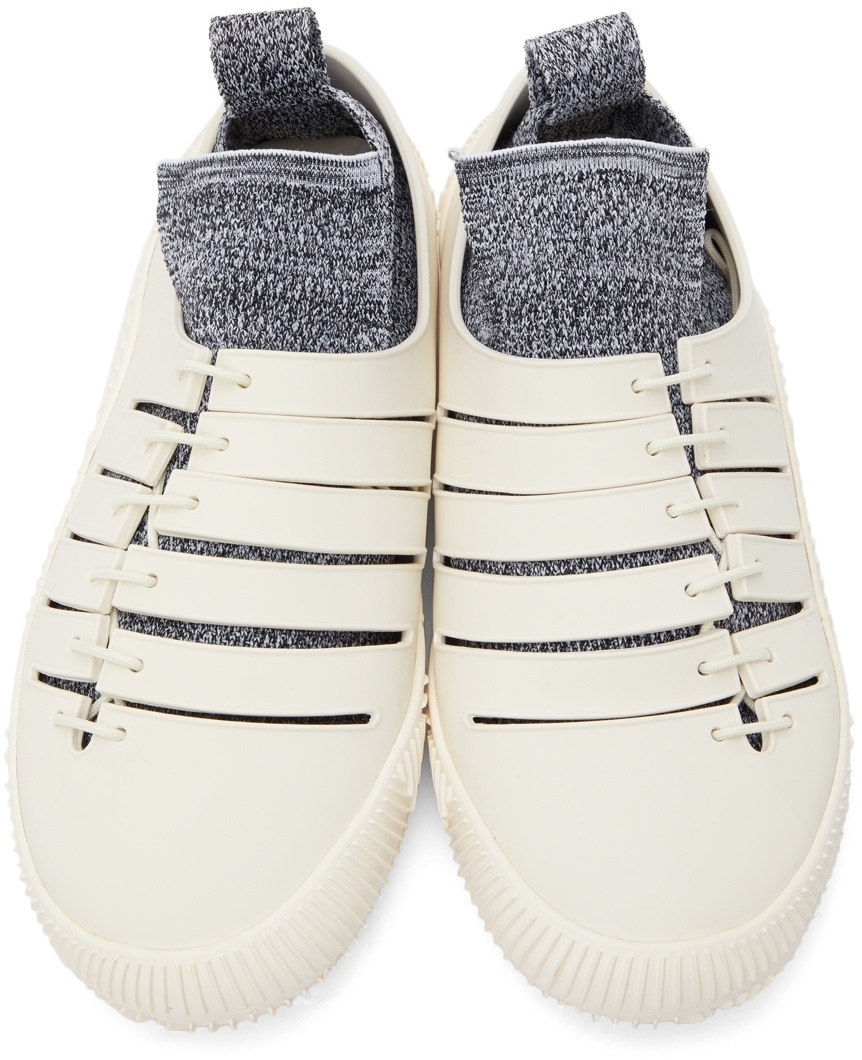 スニーカー Bottega Veneta White Canvas Summer Sneakers Bottega Veneta White Canvas Summer Sneakers | italist