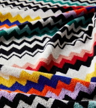 Missoni Best Zigzag cotton terry beach towel