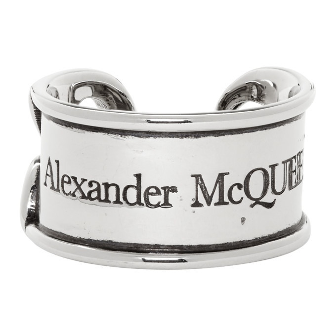 Photo: Alexander McQueen Silver Safety Pin Ring
