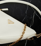 Prada Triangle leather shoulder bag