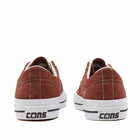 Converse Men's One Star Pro Sneakers in Red Oak/White/Black