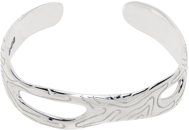 Photo: octi Silver Globe Bangle Bracelet