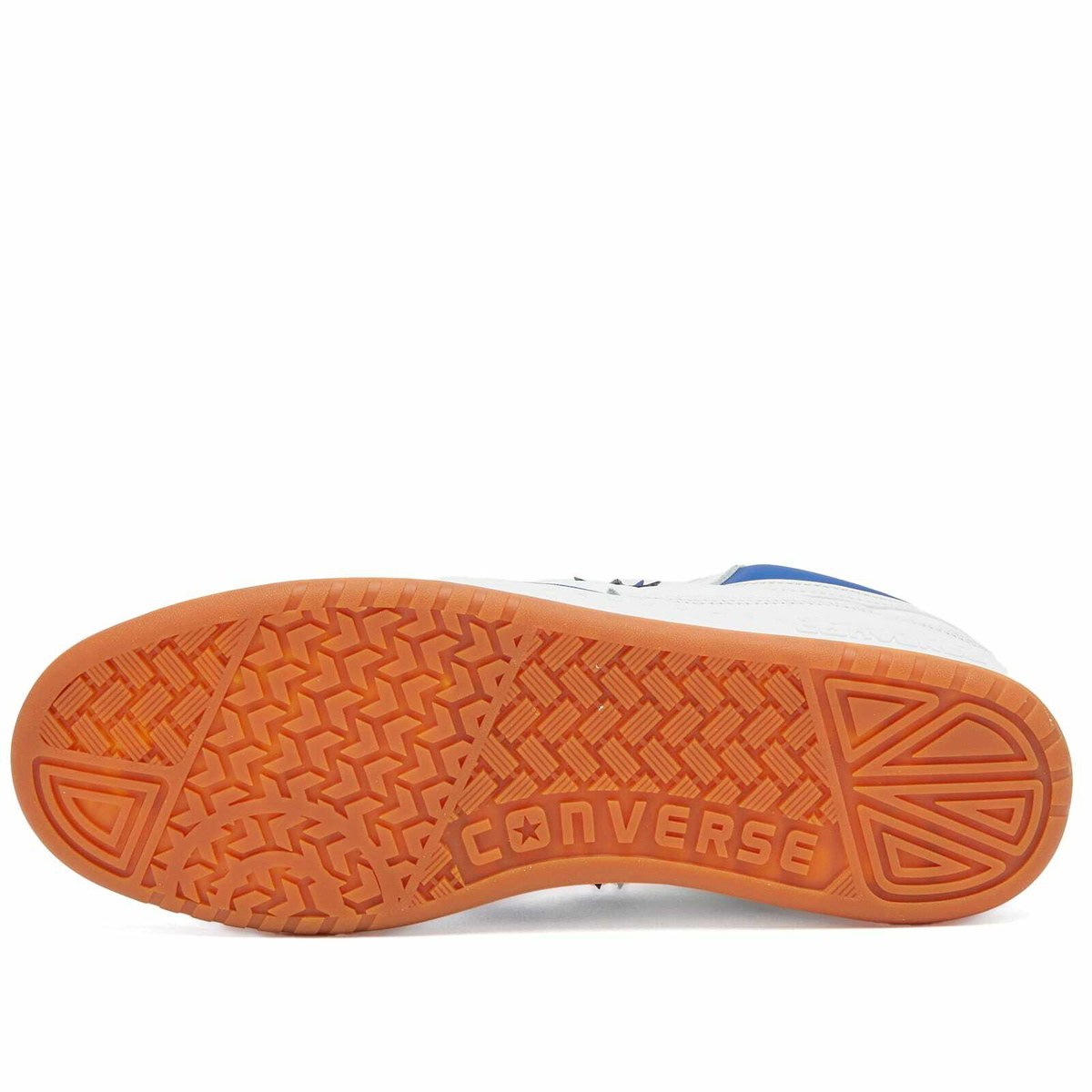Converse Fastbreak Pro Sneakers in White/Blue