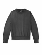 Auralee - Cotton-Jersey Sweatshirt - Black
