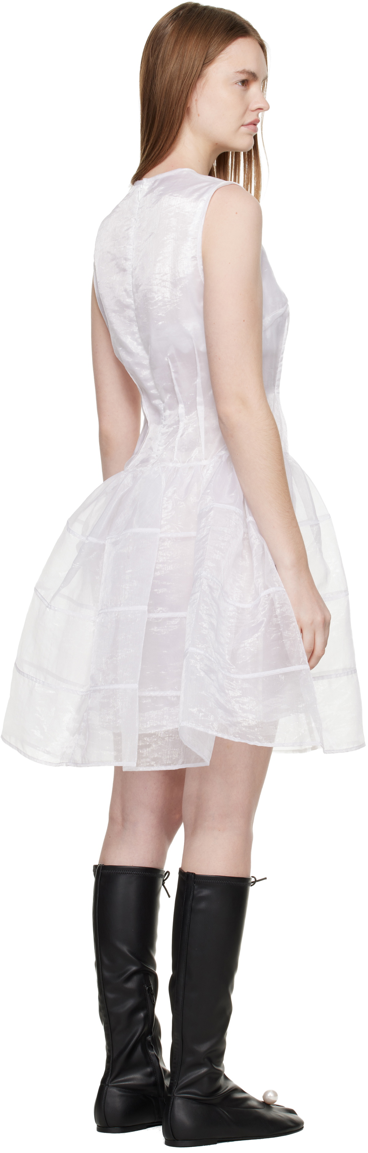 Cecilie Bahnsen White CBclaudie Minidress