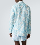 Etro Paisley linen shirt