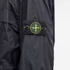 Stone Island Men's Crinkle Reps Hooded Jacket in Navy