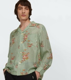 Bode - Printed silk shirt