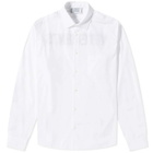Vetements Men's Back Logo Shirt in White