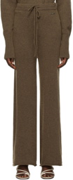 DRAE Brown Knit Deen Lounge Pants