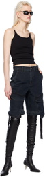 Dion Lee Black Parachute Jeans