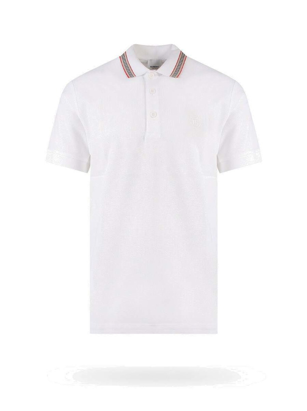 Photo: Burberry   Polo Shirt White   Mens