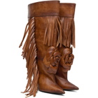 ABRA Brown Rose Tall Boots