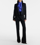 Tom Ford Silk-trimmed wool blazer