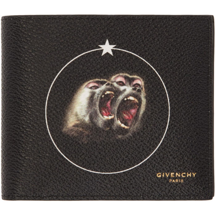 Photo: Givenchy Black Monkey Brothers Wallet 