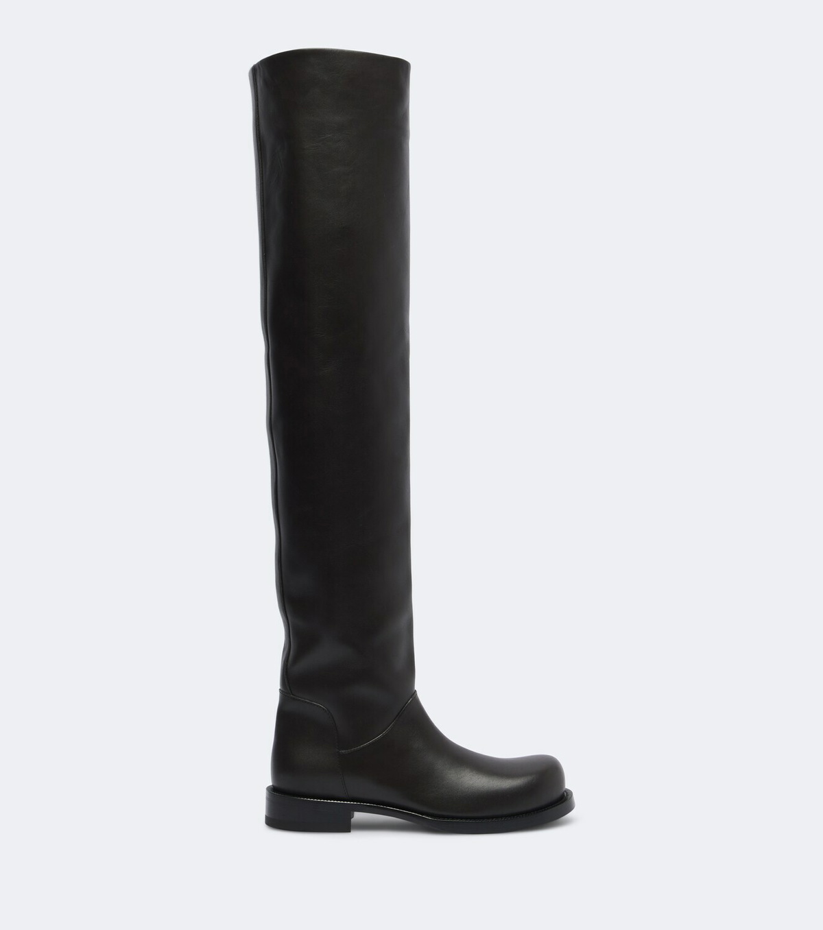 Christen Defender leather over-the-knee boots