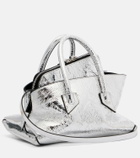 The Attico La Passeggiata Mini leather tote bag