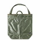 Porter-Yoshida & Co. 2-Way Helmet Bag in Sage