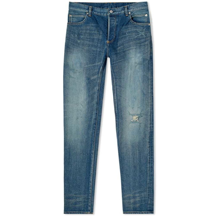 Photo: Balmain Distressed Skinny Fit Jean